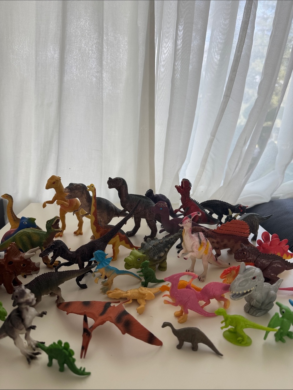 Assorted Colorful Dinosaur Toy Set for Kids - Multicolor